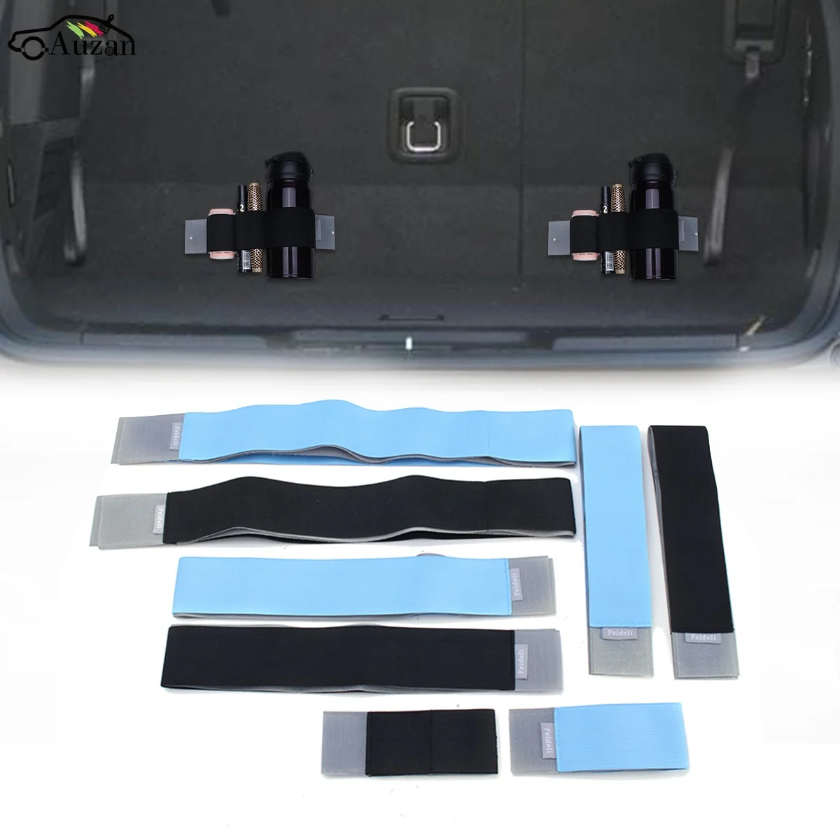 

Car Trunk Organizer Elastic Car-styling Color Strap Fixed Sundry Stowing Tidying Automobiles Interior Accessories