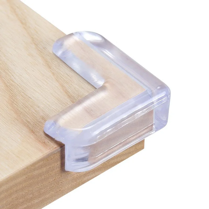 10pcs Child Baby Infant Safe Safety Silicone Corner protectors Table Corner Edge & Corner Guards Edge Corners Guards Cover  (1)