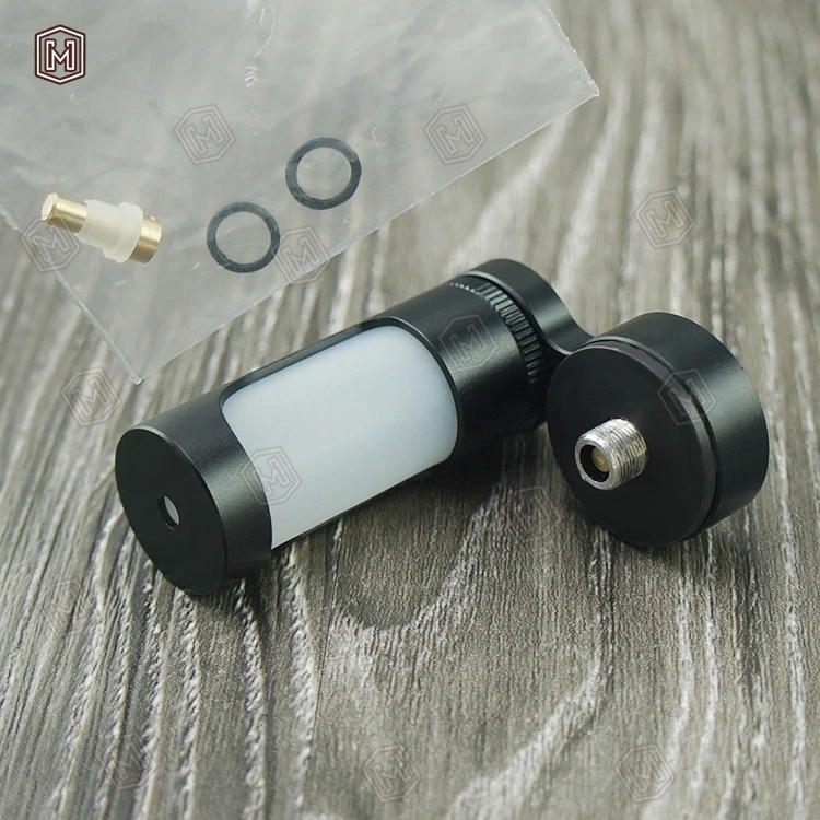 Microsmoke 1 шт. портативный адаптер squonk BF нижний питатель Squonk бутылка 7 мл для механического вейпа коробка добавить E-Juice черный алюминий