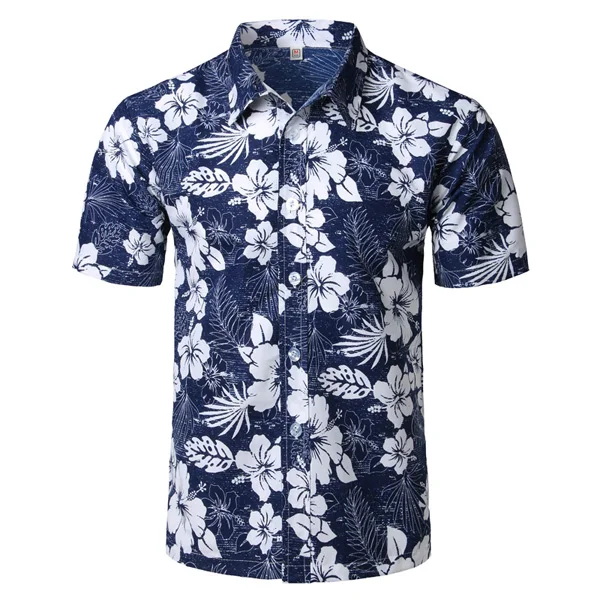 Mens Hipster Summer Short Sleeve Beach Hawaiian Shirt 2018 New Cotton Casual Floral Shirts Slim Fit Mens Hipster Summer Short Sleeve Beach Hawaiian Shirt 2018 New Cotton Casual Floral Shirts Slim Fit