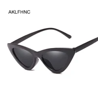 Lunettes de soleil œil de chat Sexy pour femmes, miroir de styliste de marque, Triangle noir, lentilles féminines, UV400 2
