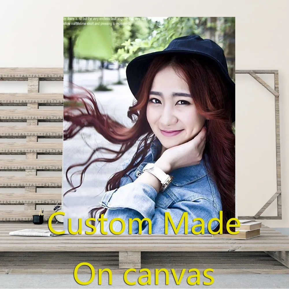 Custom Made On Canvas Customized With Own Photo Print Your Own Picture