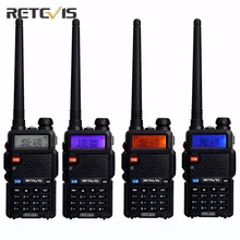4X Équipe À Portée de main Radio Talkie Walkie Émetteur-Récepteur Retevis RT-5R 5 W 128CH VOX Balayage FM Jambon Portable Radio Ensemble Une Bonne Communication outils