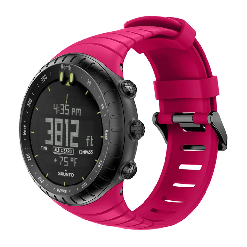 Для SUUNTO core Frontier/классический силиконовый браслет сменный ремешок для SUUNTO core Смарт-часы браслет наручные аксессуары