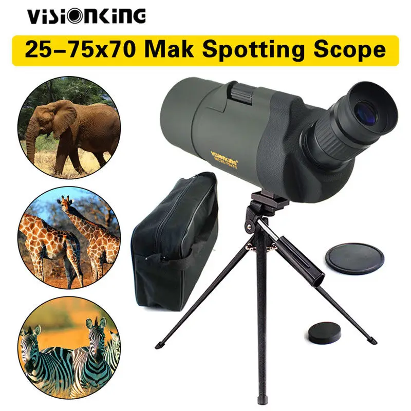 Visionking 25 75x70 Waterproof MAK Zoom Spotting Scope Waterproof BAK 4