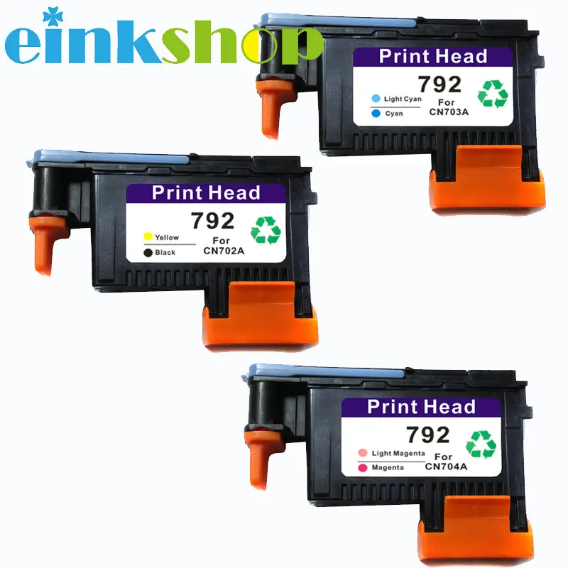 

einkshop 792 Print Head Replacement For HP 792 Printhead CN702A CN703A CN704A For DesignJet Z26500 Z26800 Latex 210 260 280
