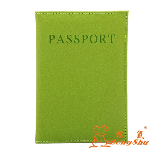 Новое поступление, фирменные мужские держатели для паспорта, модная Обложка на молнии для паспорта, цветной женский чехол для билетов, чехол для паспорта, карты - Цвет: green