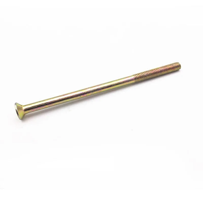 1Pcs M8 Grade Flat Countersunk head Cross machine Screws Lengthen Phillips Screw bolt Color zinc 80mm-140mm Length | Обустройство