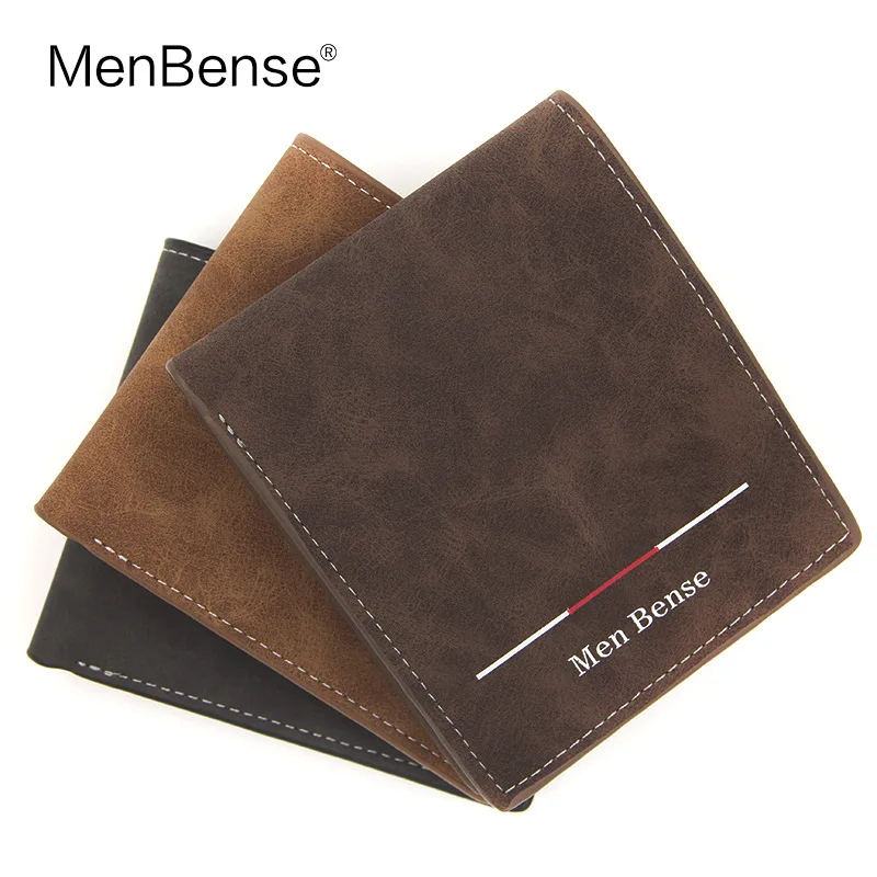 Для мужчин bense Национальный kawaii маленький кошелек умный кожаный чехол Кожаные Кошельки мужские бумажники мешок денег L666-7