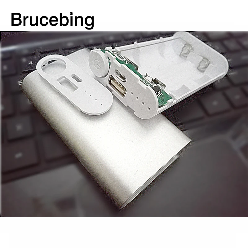 5 В Портативный DIY Зарядное устройство Box USB PowerBank случай Kit 2x18650 Батарея (не входит)
