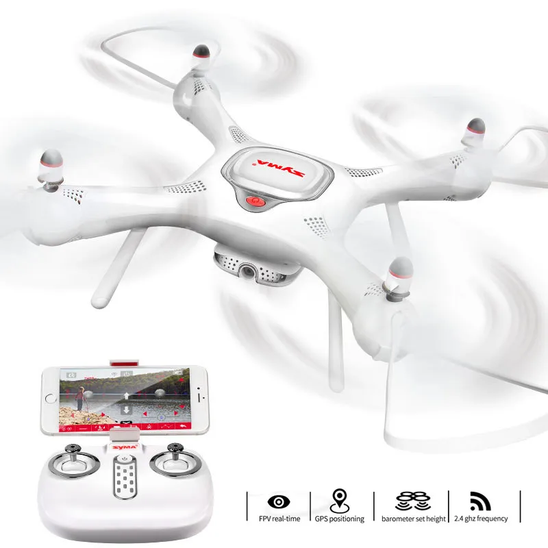 SYMA X25 Pro Drone Profission With HD Camera FPV Wifi Remote RC Quadcopter 2.4G 6 Axis RC Helicopter