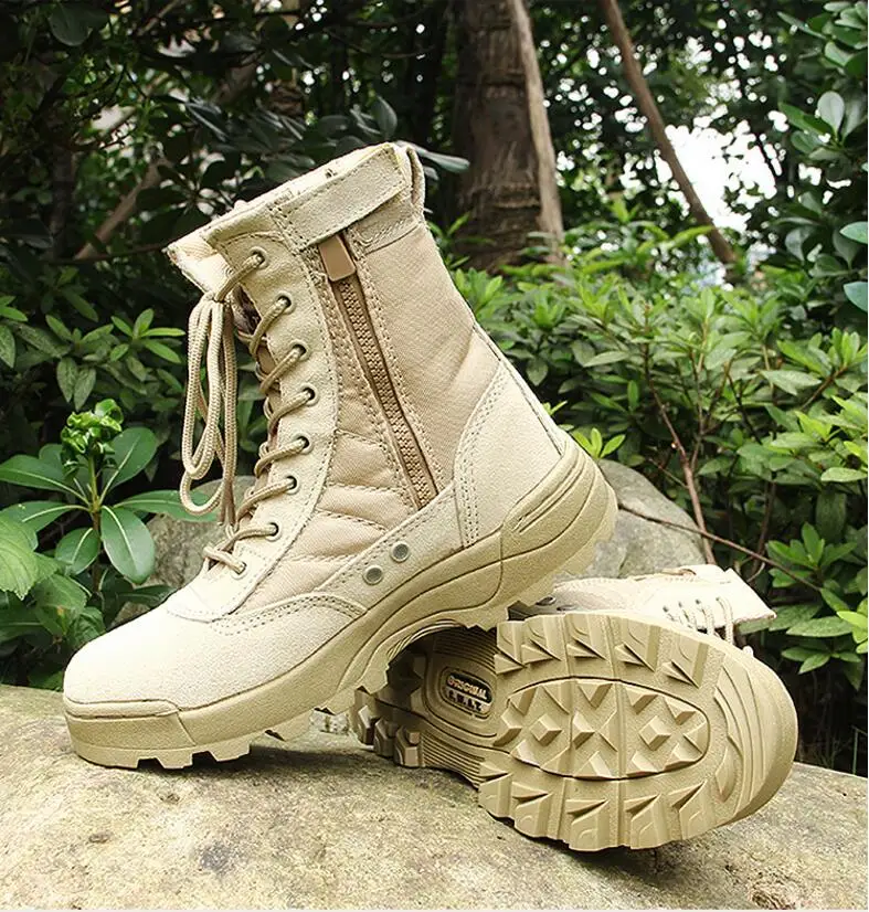 Мужские Оригинальные военные американские армейский пустынный песок камуфляжные тактические армейские ботинки мужские походные ботинки Botas Homme sapatos masculino