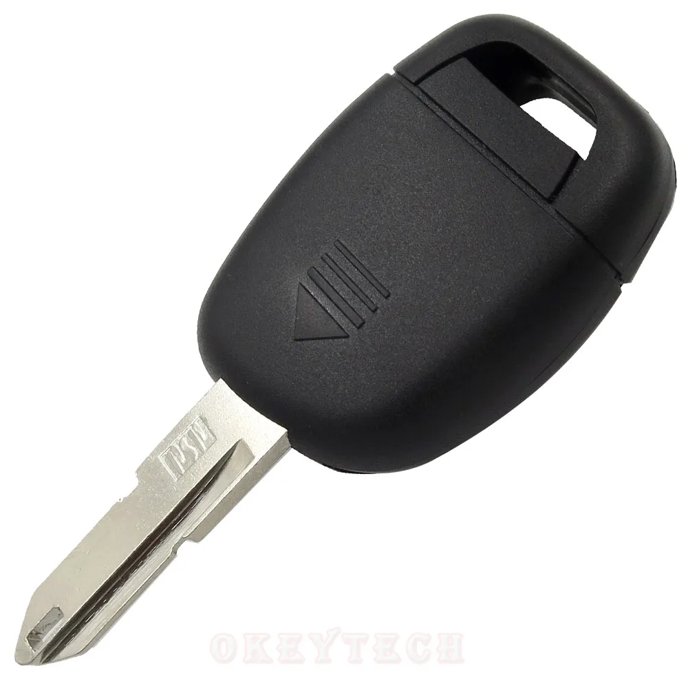 OkeyTech для Renault ключ оболочки 1 Кнопка чехол для дистанционного ключа от машины замена Fob NE73 для Renault Megane Scenic Лагуна Espace Clio