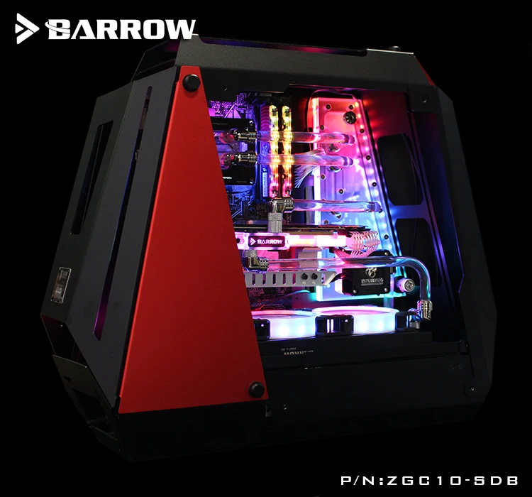 ZGC10-SDB Barrow watercooling Waterway Board for ZG 10 computer case Guide plate compatible MSI/ASUS/GIGABYTE/ASROCK SYNC ZGC10-SDB Barrow watercooling Waterway Board for ZG 10 computer case Guide plate compatible MSI/ASUS/GIGABYTE/ASROCK SYNC