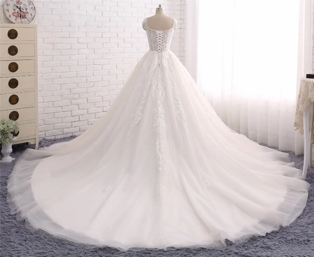 Бальное платье принцессы свадебные платья Vestido de Noiva 2017 женское свадебное из
