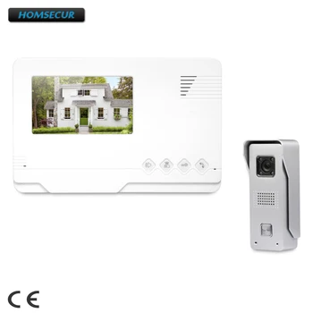 

HOMSECUR Free Shipping from Russia 4.3inch Video Door Intercom 700 TVL+Night Vision+Waterproof Camera XC002+XM401