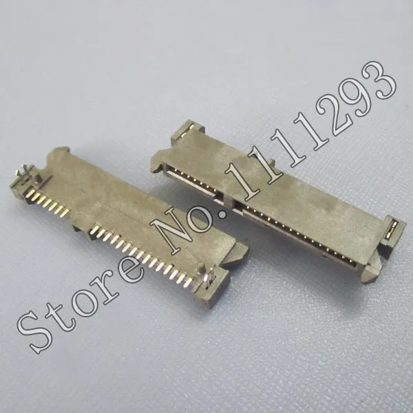 

5pcs/lot SATA HDD Receptacle R/A SMD for Asus Dell HP Laptop etc SATA HDD Connector 22pin H4.0