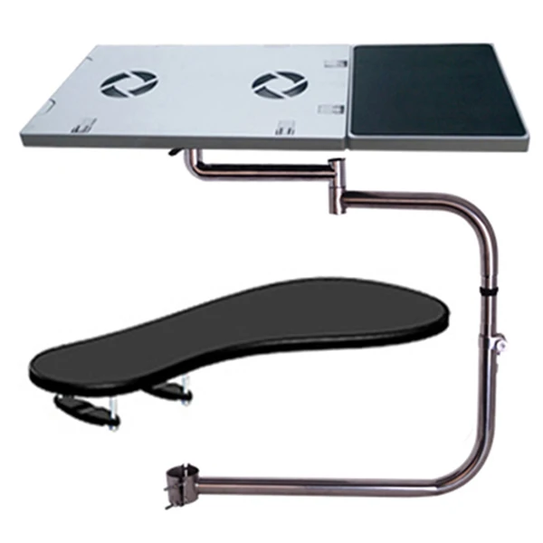  Multifunctional Lazy Chair Lift Rotatable Bracket Foldable Laptop Stand Computer Desk Keyboard Tray