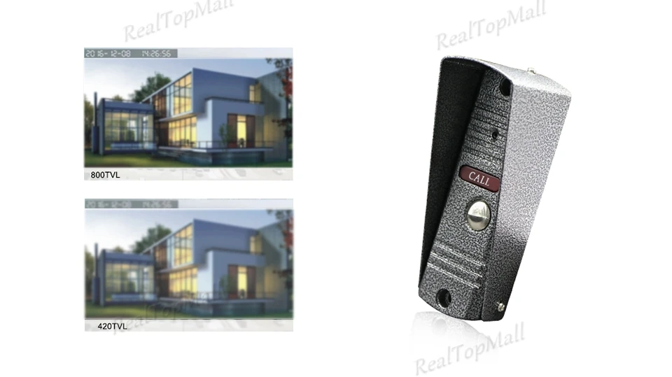 HD clear pictures for video door phone