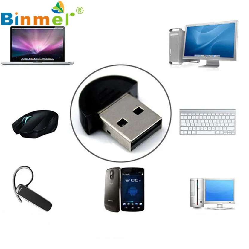 Новый мини USB bluetooth-адаптер для ноутбука ПК Win Xp Win7 8 iPhone 4GS 5GS u0302 | Компьютеры и офис