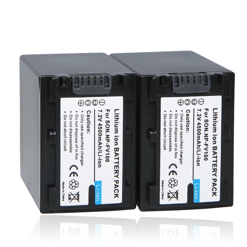 NP FV100 rechargeable Battery NP FV100 Camera batteries for SONY FDR