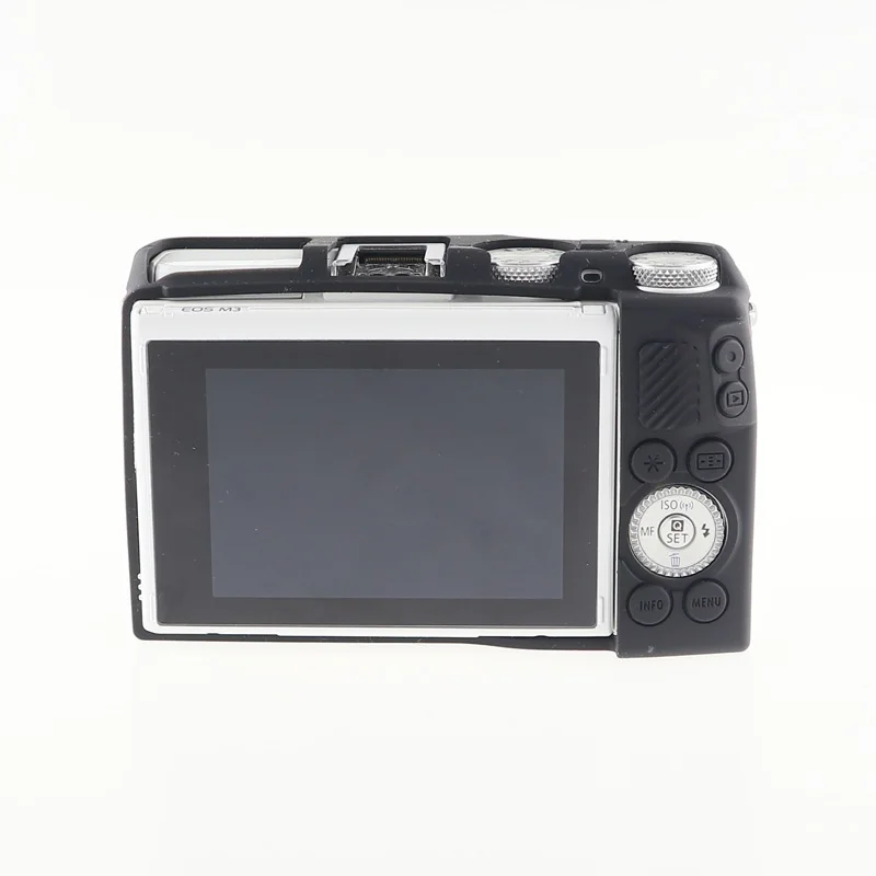캐논 EOSM3 EOS M3 실리콘 케이스, 고무 카메라 케이스, 바디 보호 커버 스킨, 멋진 카메라 비디오 가방