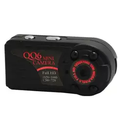 2 шт. из MOOL QQ6 инфракрасного ночного видения HD мини-камера HD mini DV маленькая камера выход AV