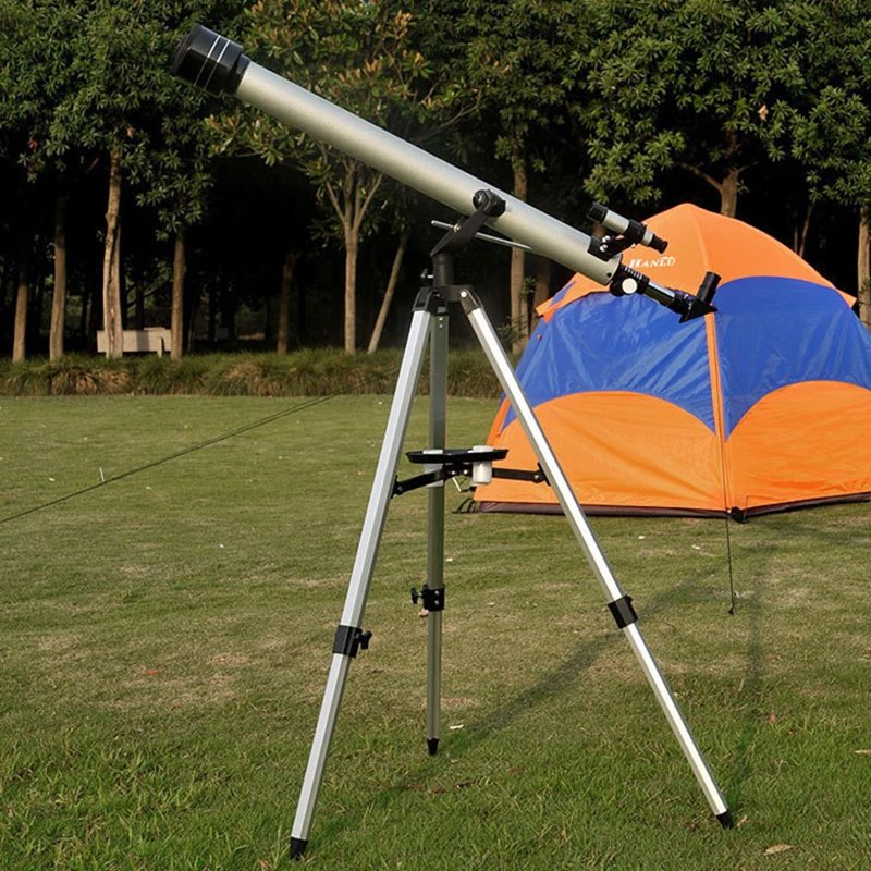 Высокое качество 675 раз масштабируемый астрономический телескоп 90060 монокулярный рефракционный телескоп с портативным штативом и сумкой для переноски