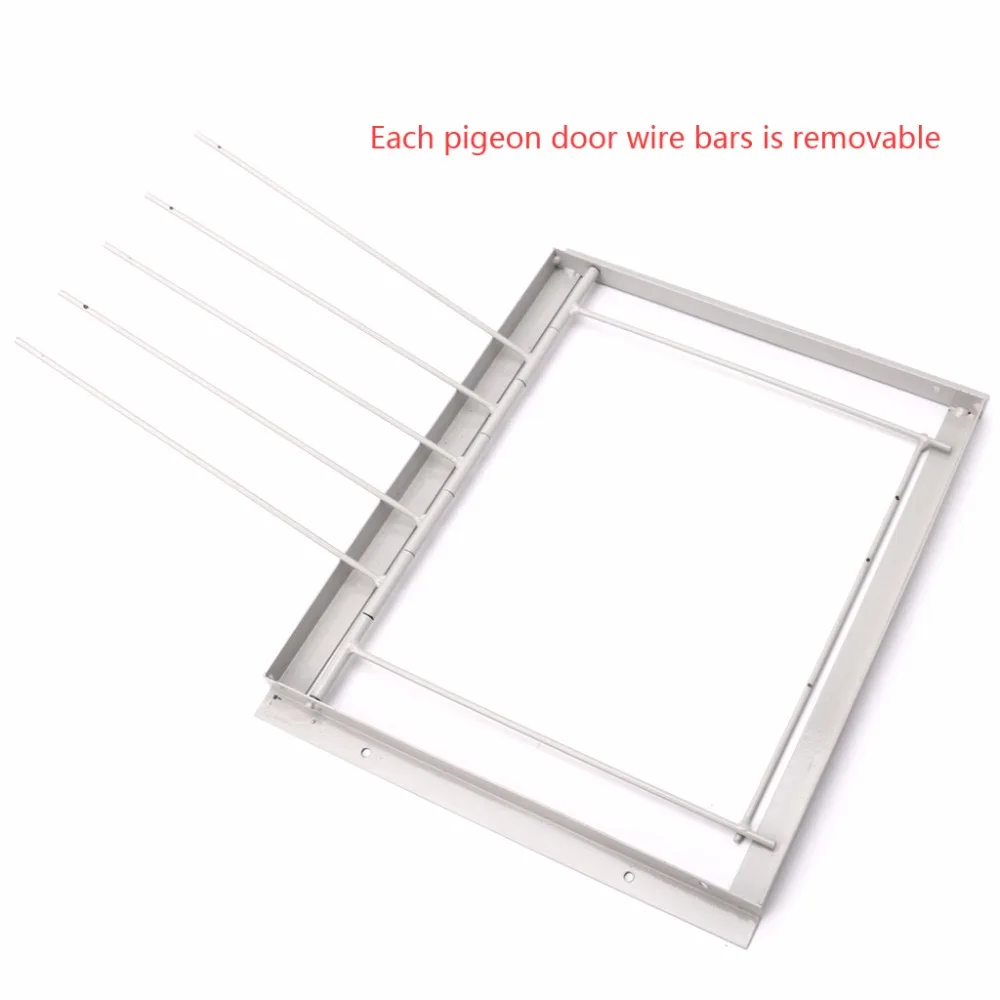 Us 10 6 28 Off Pigeon Door Wire Bars Frame Entrance Trapping Doors Loft Supplies Racing Bird Cages Nests Products Birds Catch Bar In Bird Cages