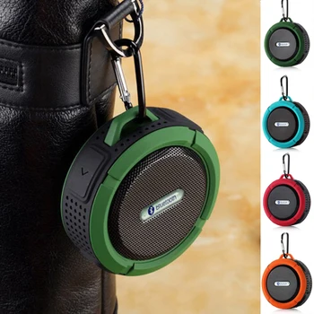 

Portable Bluetooth Wireless Speaker Better Bass 24-Hour Playtime 66ft Bluetooth Range IP65 Water Resistance