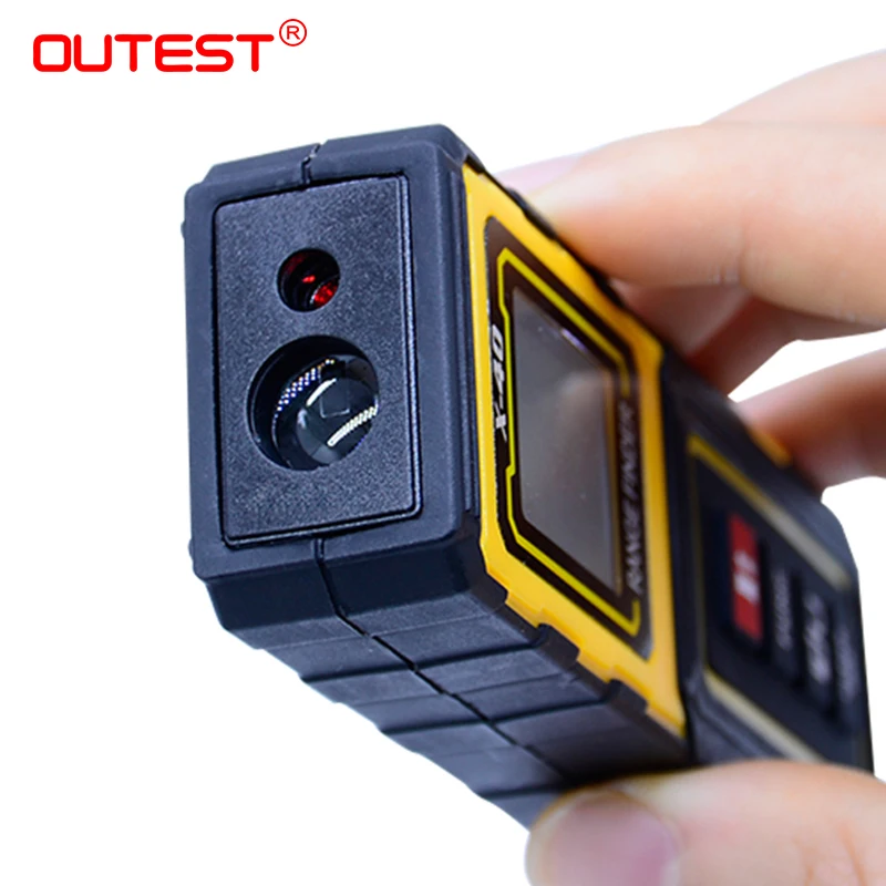 OUTEST Mini Laser Rangefinder Laser Distance Meter 40M/30M Metro Laser Meter Tool Rulers Build Measure Device