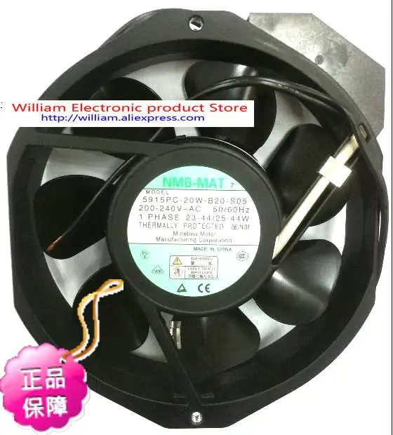 New Original US Praia NMB 5915PC-20W-B20 172*38MM AC220V 44W axial cooling fan New Original US Praia NMB 5915PC-20W-B20 172*38MM AC220V 44W axial cooling fan