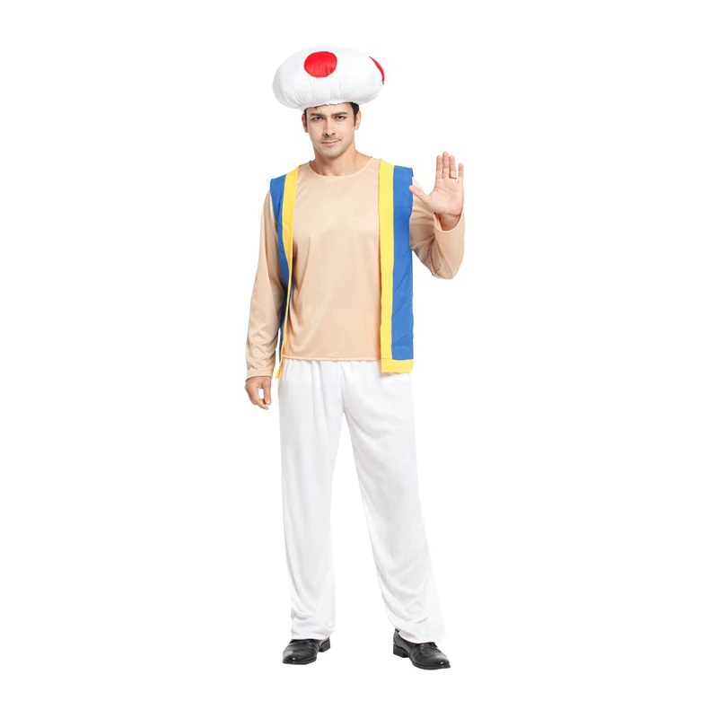 Super Mario Kostüm Männer Erwachsene Toad Mario Luigi Bruder Halloween  Cosplay Kostüm Klempner Ausgefallene Kleidung Cartoon Kostüm Set -  AliExpress