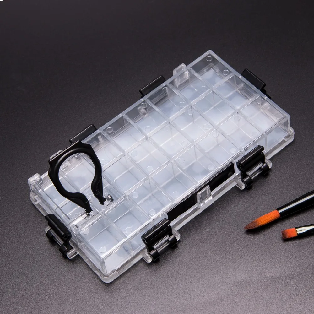 Günstig Bianyo 24 Gride Feuchtigkeitsspendende Aquarell Malerei Palette Professional ungiftig Kunststoff Palette Malerei Kunst Schreibwaren Liefert