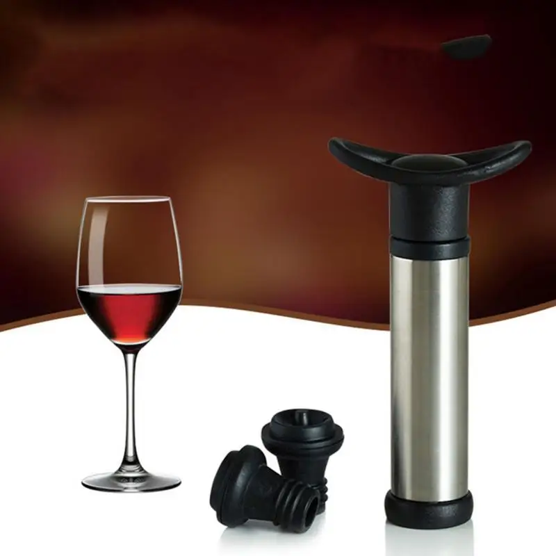 

2pcs/4pcs/6pcs Bottle Stoppers Stored Fresh Wine Protector Vacuum Cover Lid Silicone Safe Wine Pump Bar Tool 4.5*5.4cm