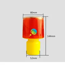 Лимит скидки заводская цена желтое дорожное заграждение предупреждающая лампа на солнечных батареях Светодиодный мерцающий сигнал светофора