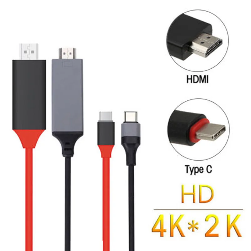 USB C Hdmi кабель 3 1 Тип к HDMI HDTV AV Кабель-адаптер 4K для Samsung Galaxy S9 S8 Nokia 950 950XL LG G5 G6 Htc Macbook |