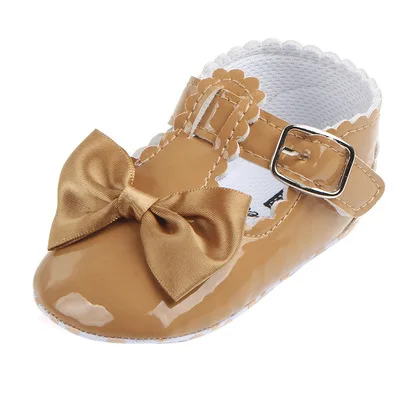 Обувь для малышей; милая обувь из искусственной кожи для девочек; тапочки; обувь на мягкой подошве; кроссовки - Цвет: 26