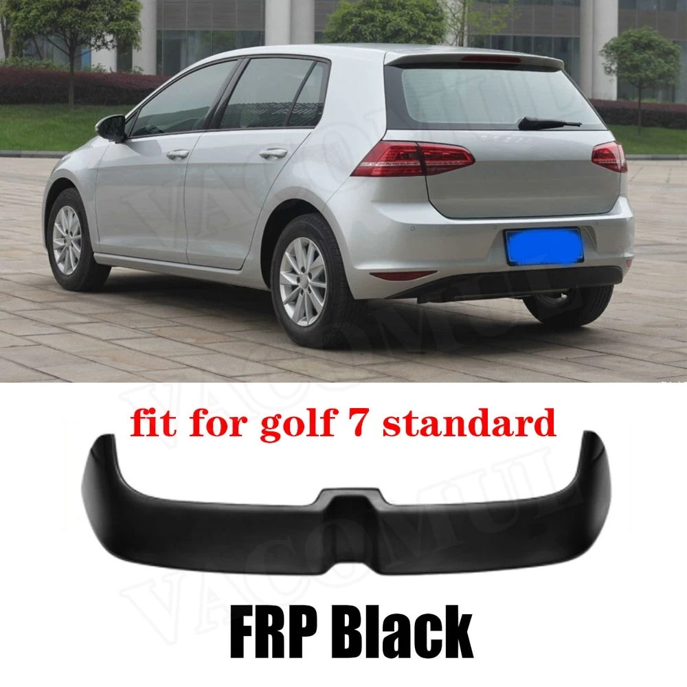 standard FRP MK7 7,5 углеродное волокно задний спойлер на крышу для VW Golf 7 7,5 VII MK7 стандарт GTI R- FRP O стиль задний багажник крылья - Цвет: standard FRP