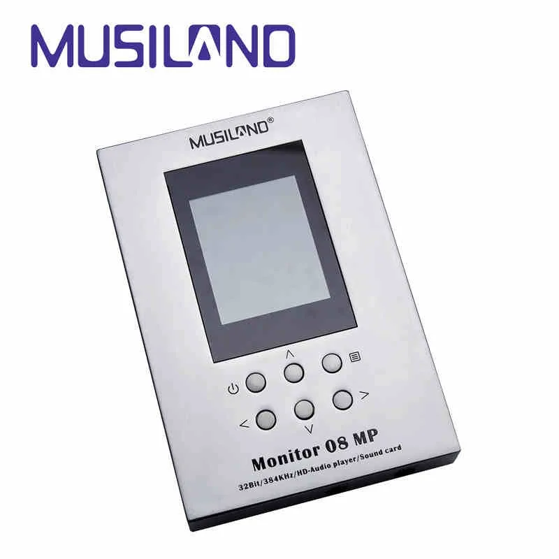 MUSILAND 08MP плеер с tf-картой 32bit/384 KHz PDA мобильный Android ios Linux окна Mac форматы pcm и DSD USB DAC усилитель для наушников