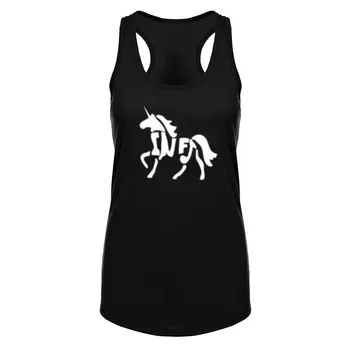 

Womens INFJ Unicorn MBTI Fitness Workout Racerback Tank Tops