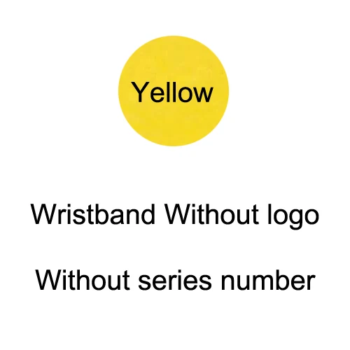 100 шт Одноразовые разные цвета доступны без логотипа бумажный браслет, Тайвек запястье, Тайвек браслет, события браслет - Цвет: Yellow