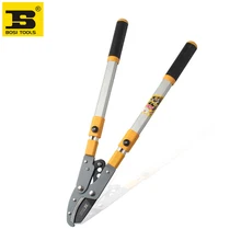 2" 65# марганцевые стальные ножницы для хедж, триммер для веток, расширяемые садовые инструменты секатор лопперы