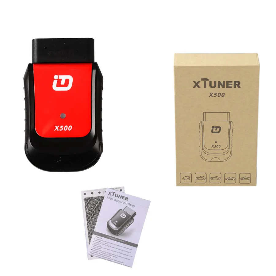 Xtuner X500 Bluetooth Android универсальный автомобильный диагностический инструмент для двигателя ABS DPF EPB Oil TPMS IMMO инжектор батарея Функция