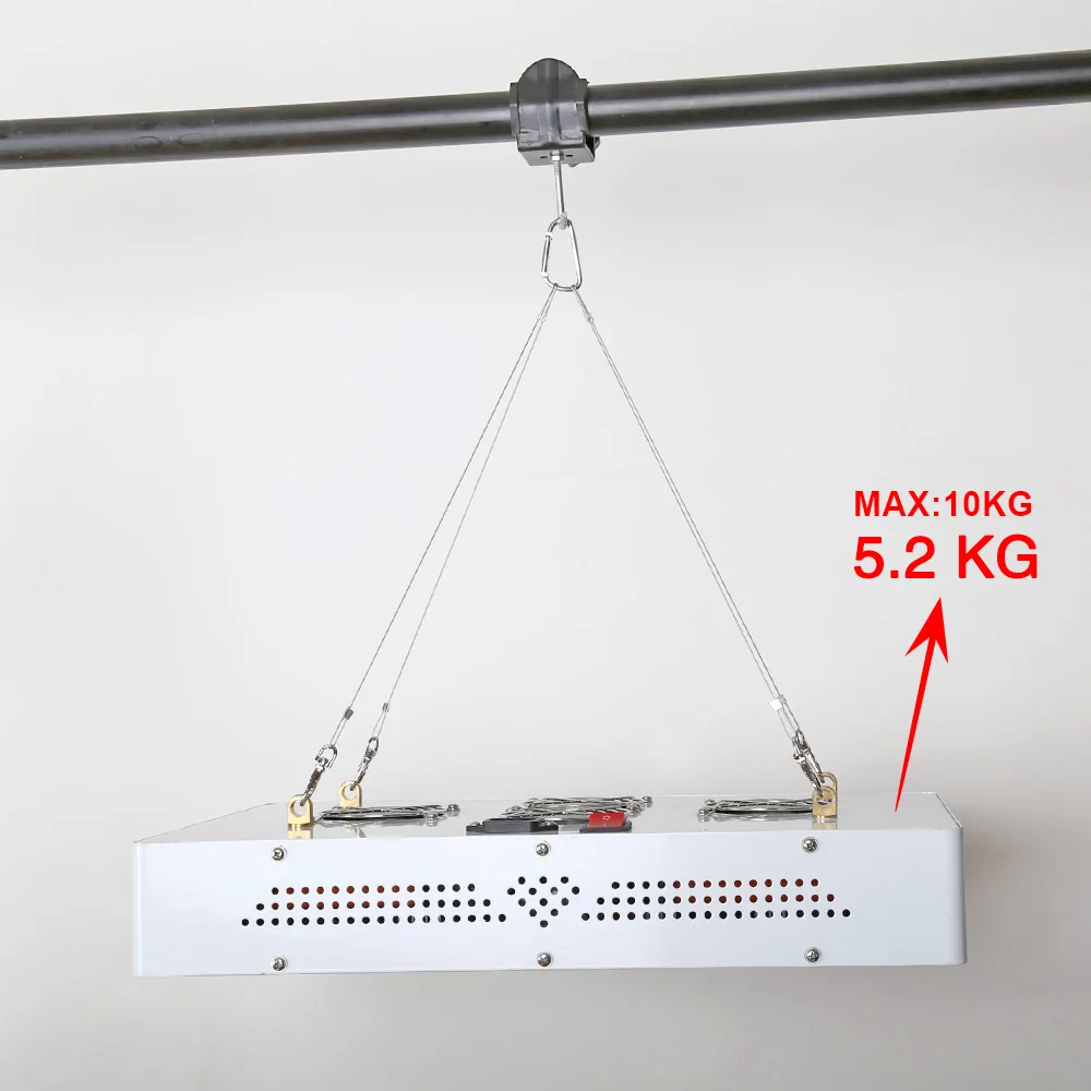 Hang kit Stainless Steel Spring Snap Hook Climbing Hooks for Hanging Plants Grow Hanging planter stand Sling Chain (8)