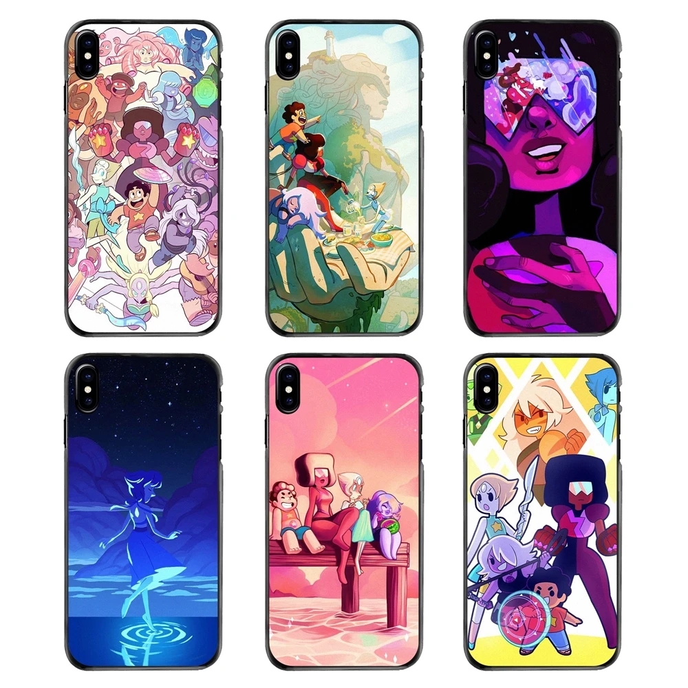 Чехлы для телефонов huawei P7 P8 P9 P10 Lite Plus 2017 2016 Honor 5C 6 4X 5X mate 8 7 9 Steven Universe Amethyst Doodl Crystal Gem |