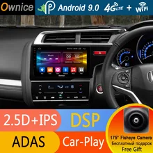 Ips+ 2.5D Android автомобильный DVD gps Navi Радио для Honda Fit Jazz(правая рука) Мультимедиа CarPlay DSP ADAS