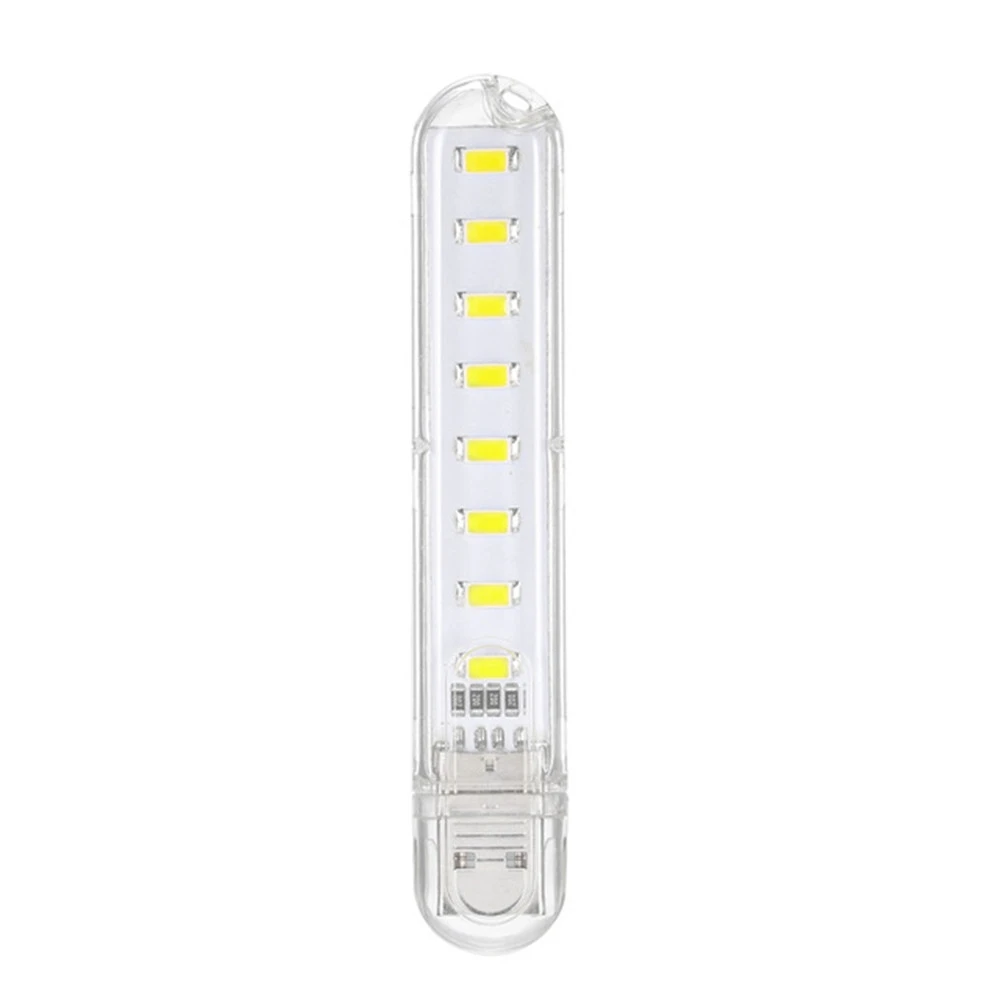 

8 LED Mini Portable Lamp DC 5V Camping USB Lighting
