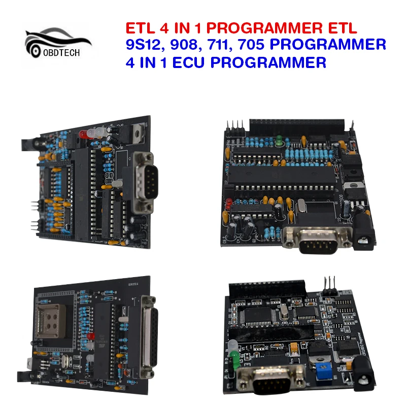 

ETL 4 in 1 Programmer for Mo torola 9S12, 908, 711, 705 Programmer 4 in 1 ecu programmer Best Quality Hottest