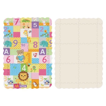 

Outdoor camping mat Cartoon Pattern Carpet EVA Foam Puzzle Mats Kids Floor Puzzles Play Mat For Baby Play Gym Crawling Mats